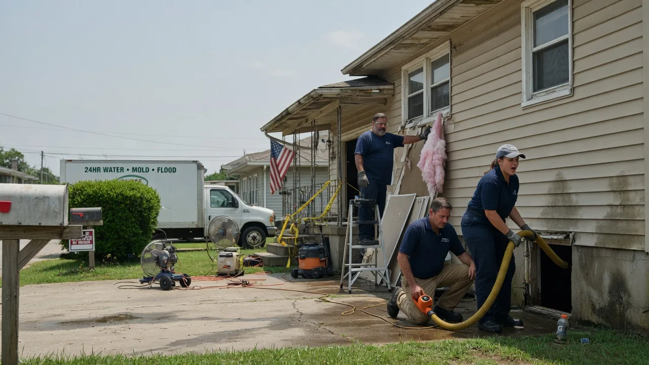 Water Damage Repair in Arkoma, OK near me